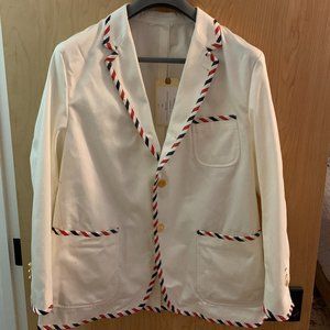 Thom Browne Unconstructed Patch Pocket Tux Jacket